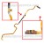 Bar Sensor Flex cable ( P1106814 ) Replacement for Zebra ZQ511